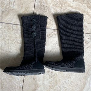 Black UGG boots